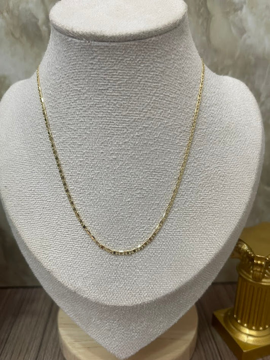 CADENA PLANA 60L ORO LAMINADO