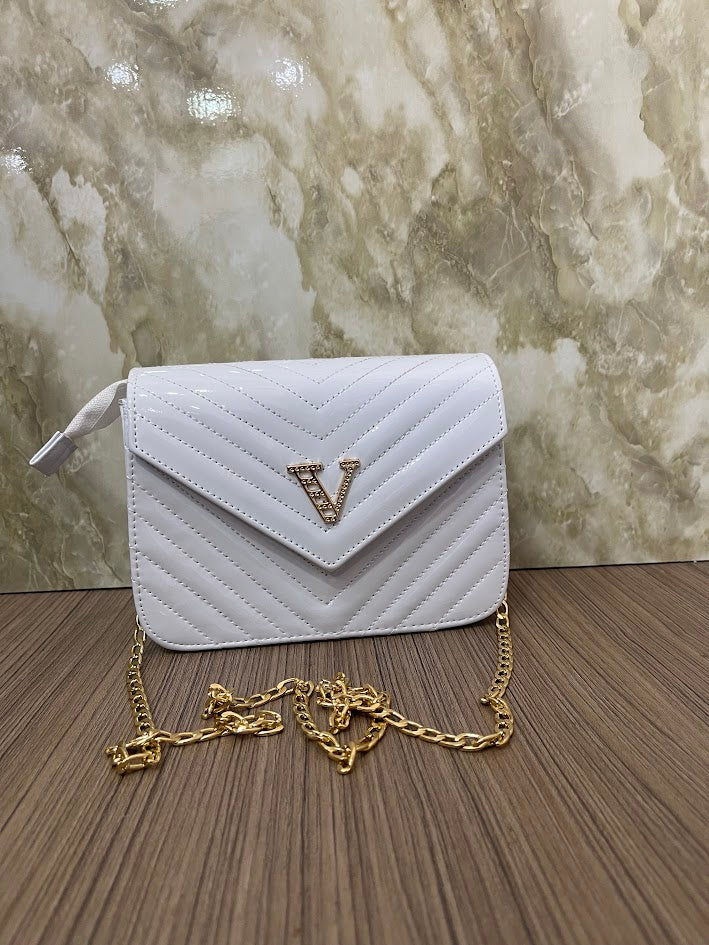 BOLSO CHAROL DAMA BLANCO