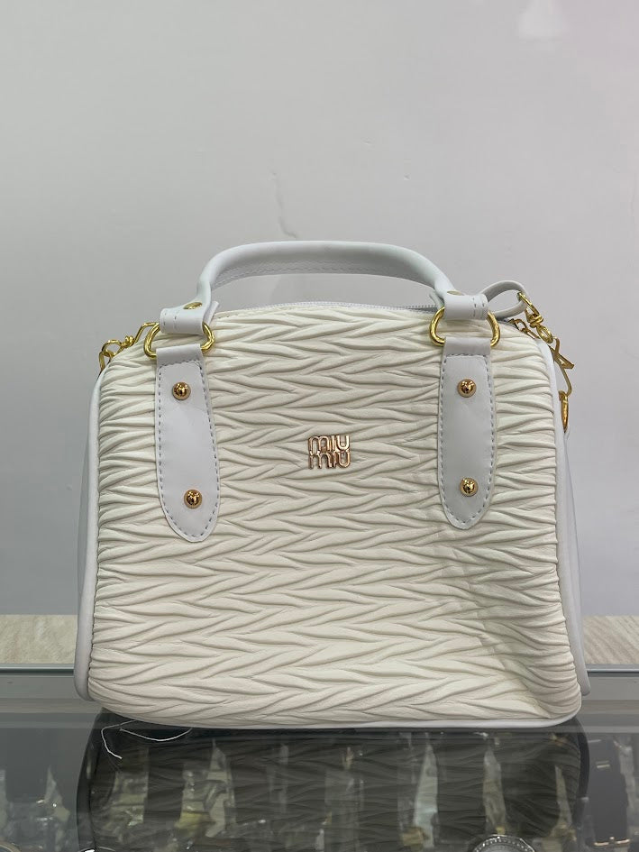 BOLSO DAMA BLANCO MIU MIU