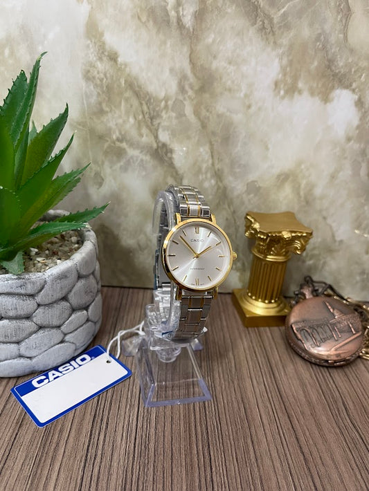 CASIO BICOLOR DAMA NUMEROS DORADOS