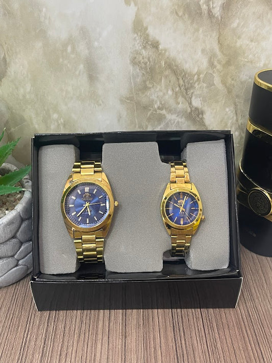COMBO ORIENT DORADO ESFERA AZUL ENVIO GRATIS