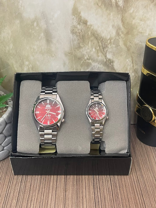 COMBO ORIENT PLATEADO ESFERA ROJA ENVIO GRATIS