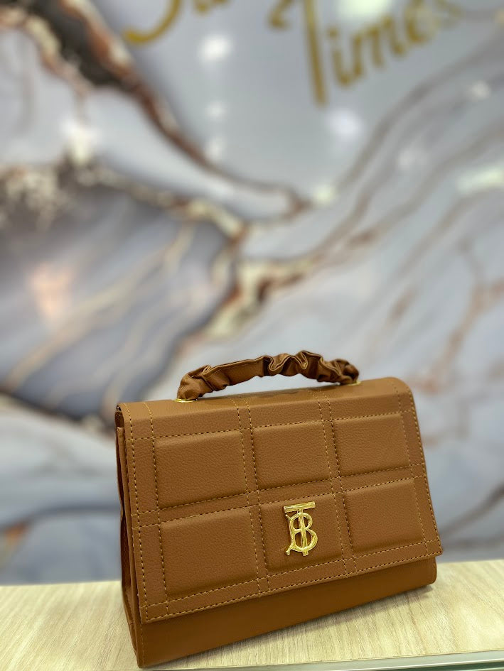 BOLSO TIPO CARTERA MARRON TB