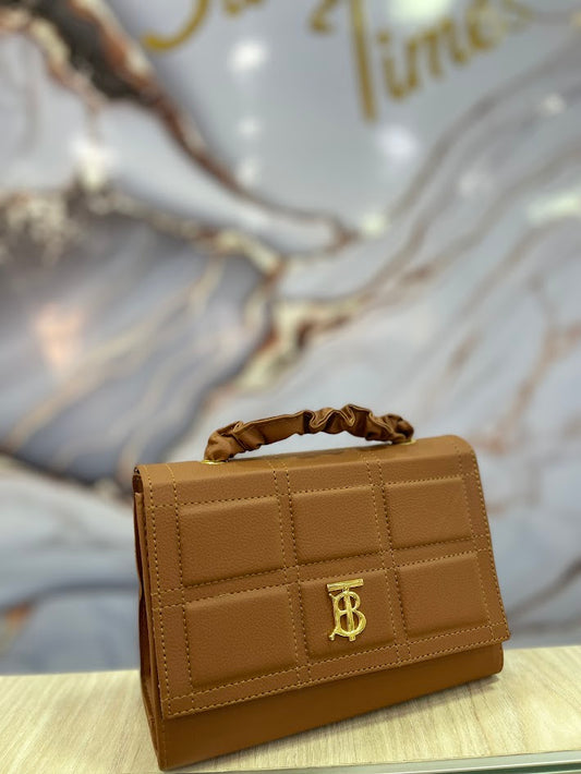 BOLSO TIPO CARTERA MARRON TB