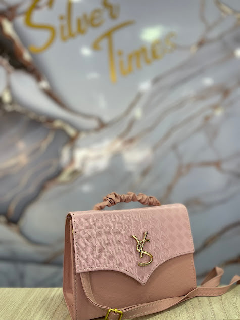 BOLSO TIPO CARTERA ROSA YS