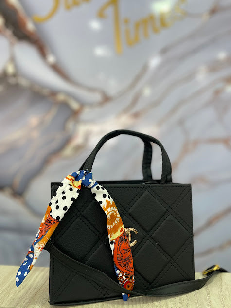 BOLSO TIPO CARTERA NEGRO CC DOBLE CORREA