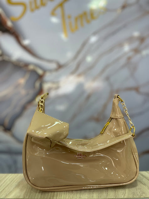 BOLSO DE MANO PALO ROSA COACH