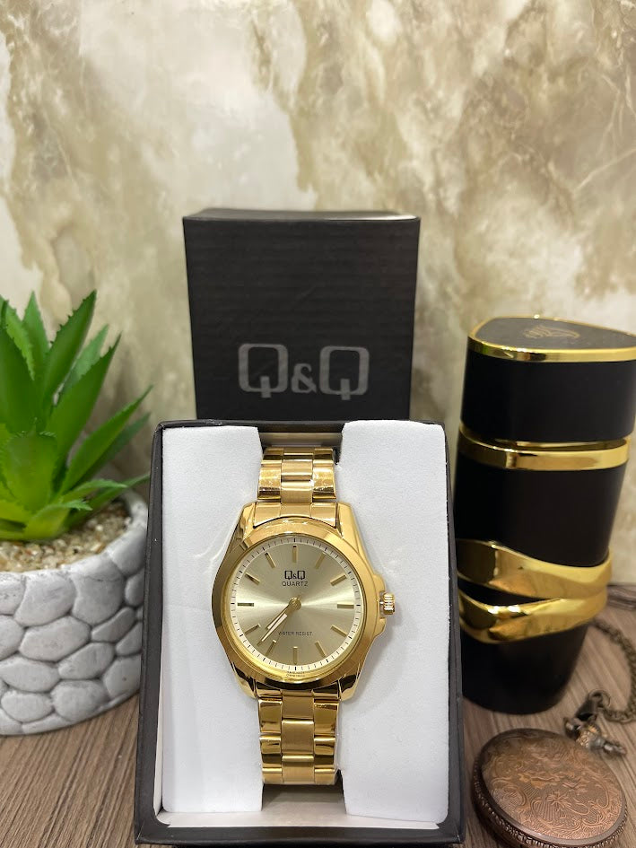 Q&Q ORIGINALL DORADO ESFERA DORADA