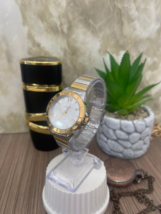 RELOJ LIMITED DAMA BICOLOR NUMEROS ROMANOS