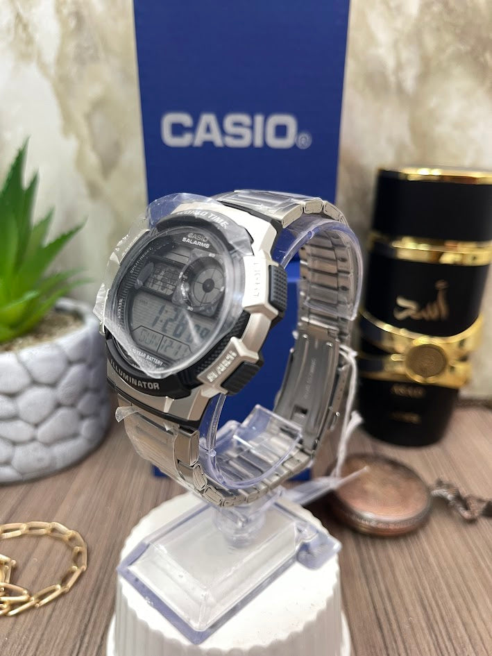 CASIO PLATEADO DIGITAL