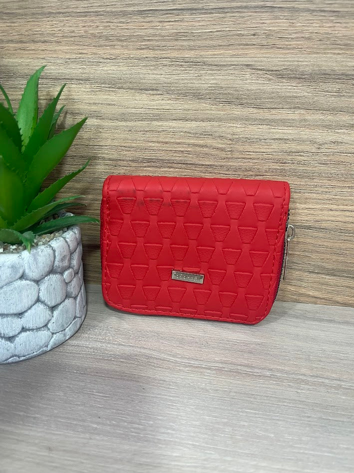 BILLETERA DAMA ROJA MINI