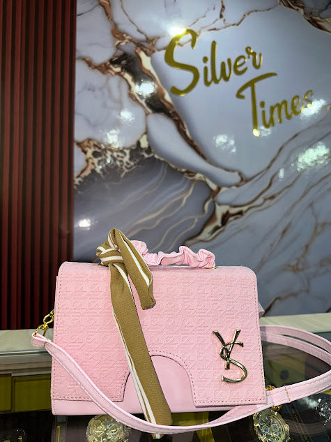 BOLSO TIPO CARTERA YS ROSA