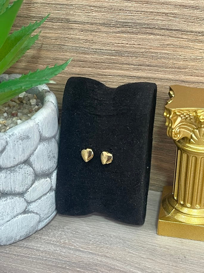 TOPO CORAZON LISO ORO LAMINADO