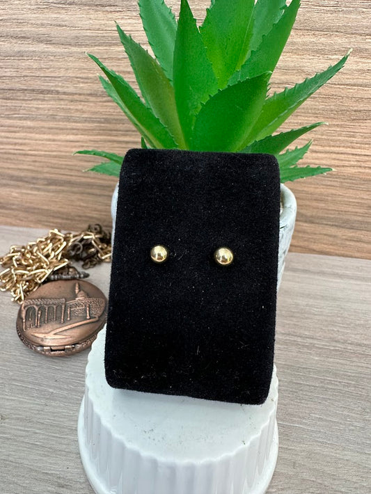 TOPO BALIN 5MM ORO LAMINADO