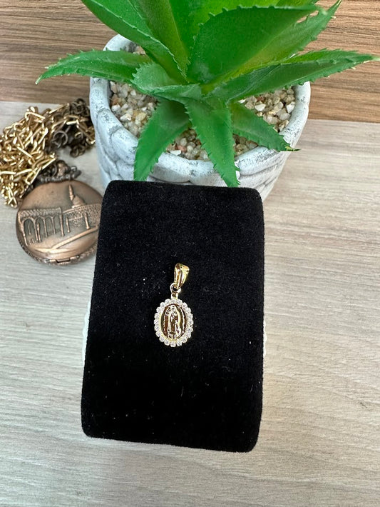 DIJE VIRGEN DE GUADALUPE ORO LAMINADO