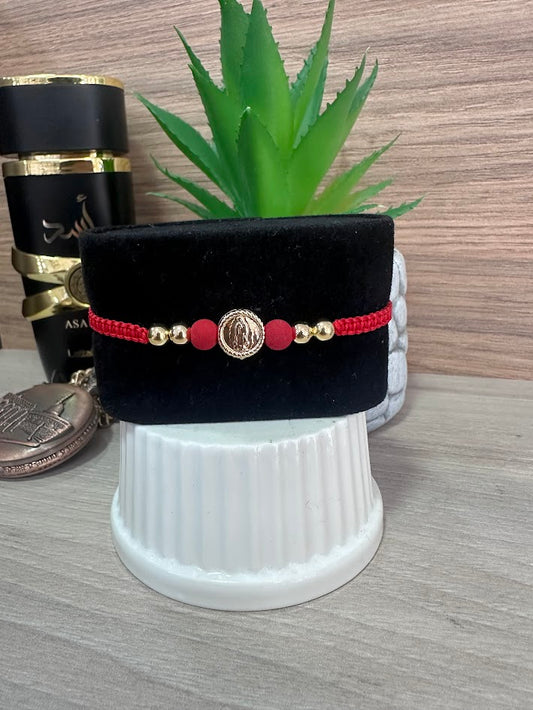 PULSERA LUPE ORO LAMINADO 5MM