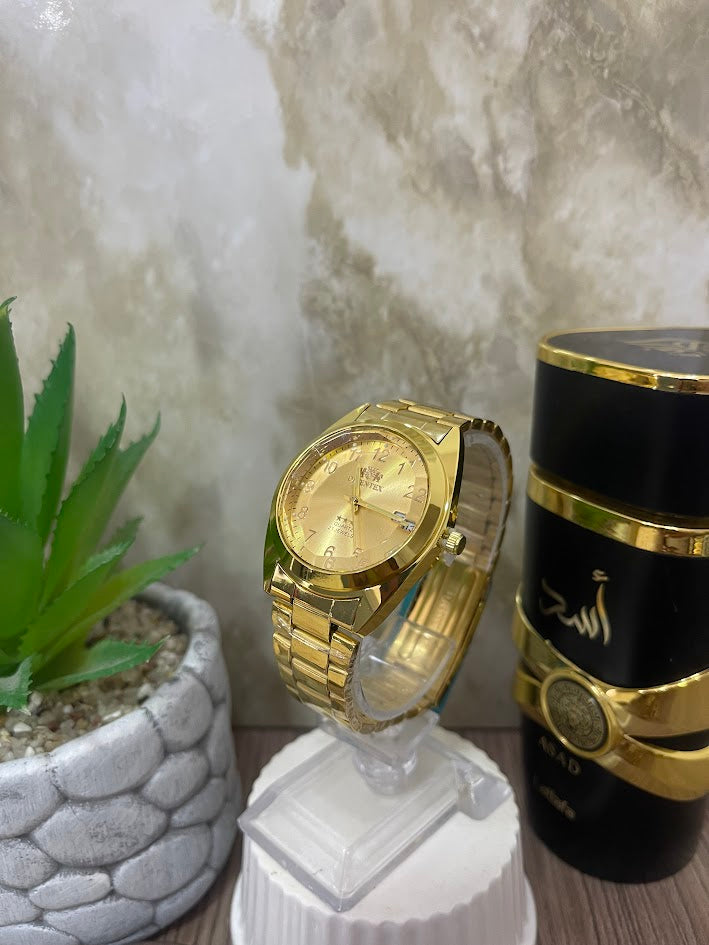 ORIENT DORADO CON CALENDARIO