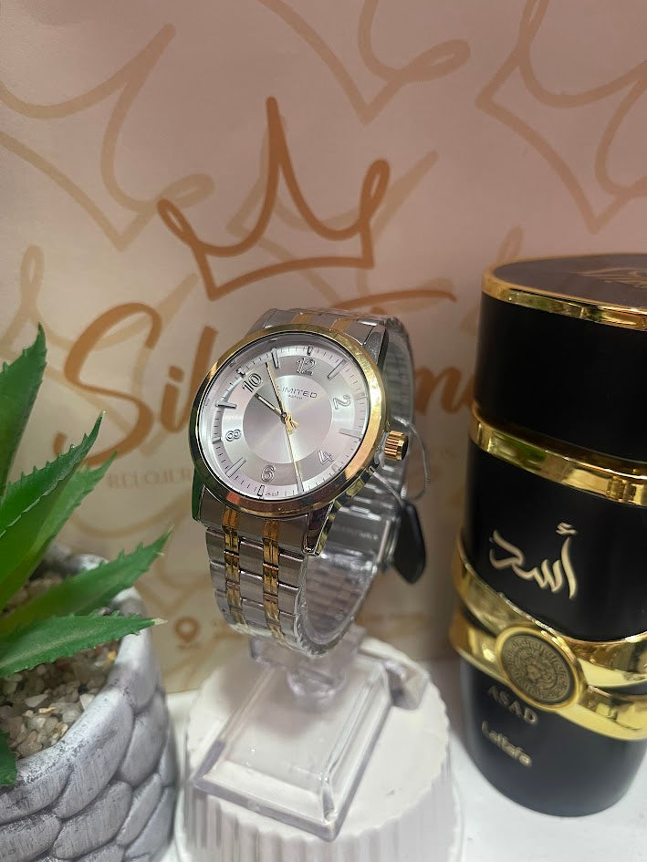 RELOJ LIMITED BICOLOR