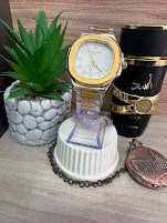 RELOJ PATEK BICOLOE ESFERA BLANCA