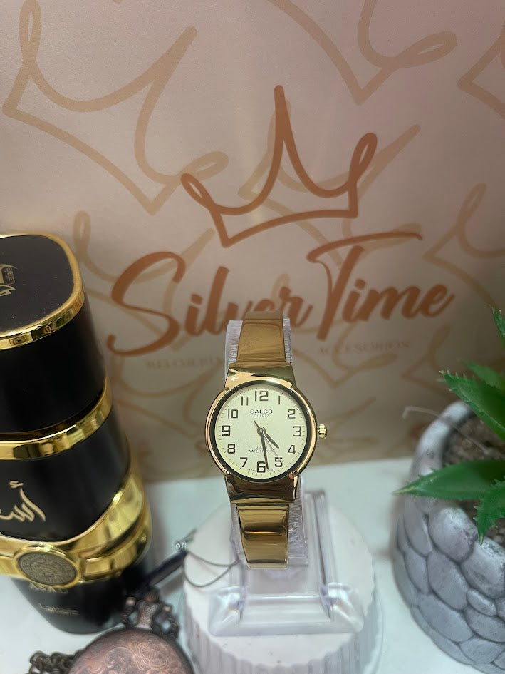 RELOJ SALCO DAMA DORADO RDFERA DORADA JP