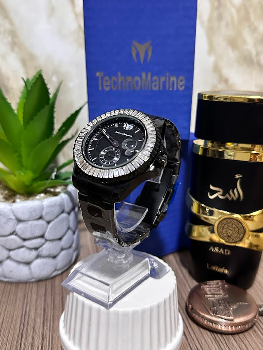 Technomarine Diamantado Negro