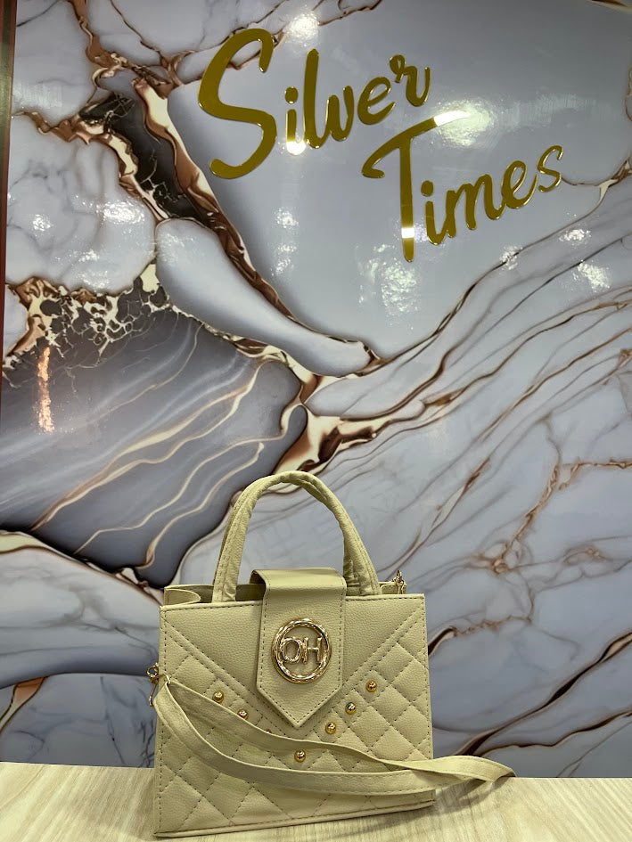 BOLSO DAM BEIGE OHO ESTILO BAUL