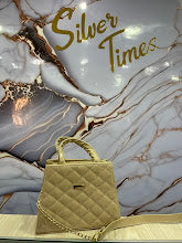 BOLSO DAMA BEIGE CHAROL ESTILO BAUL