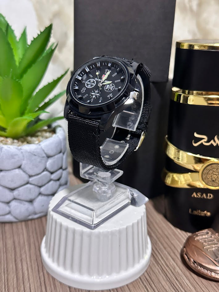 RELOJ GEMIUN ARMI MANILLA TELA- VARIOS