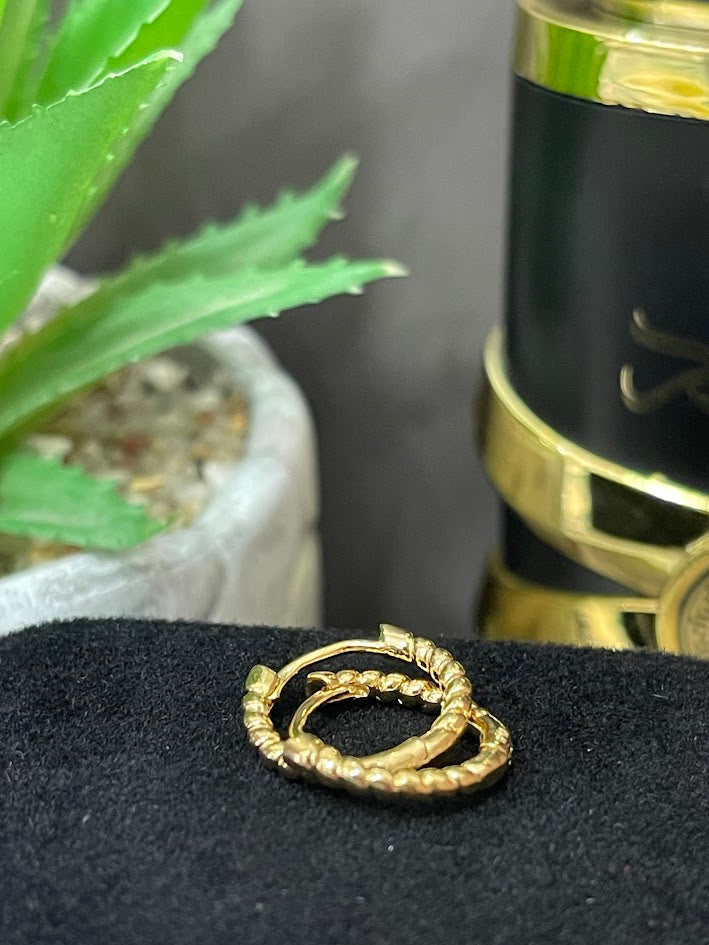 ARGOLLA TUBO PLANO ORO LAMINADO
