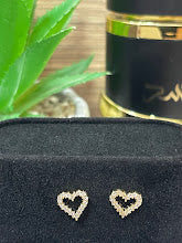 TOPO SILUETA CORAZON ORO LAMINADO