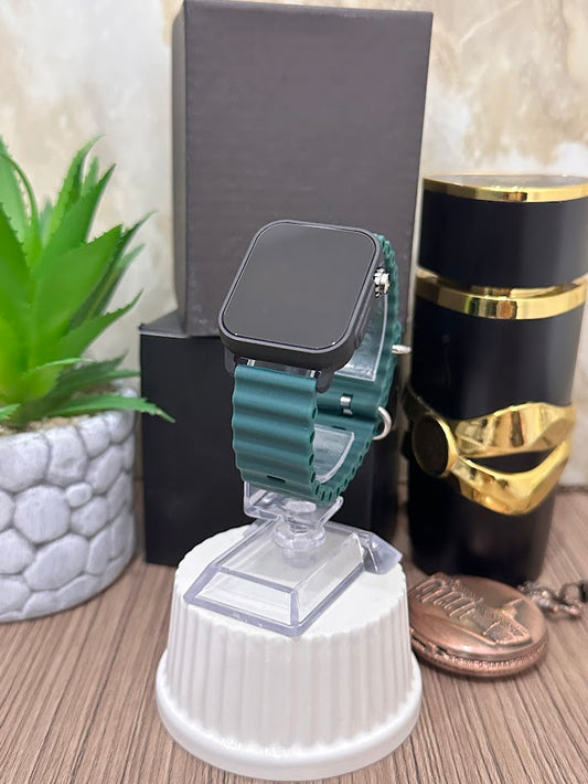 RELOJ NEGRO DIGITAL MANILLA DE SILCONA COLORES - VARIADOS