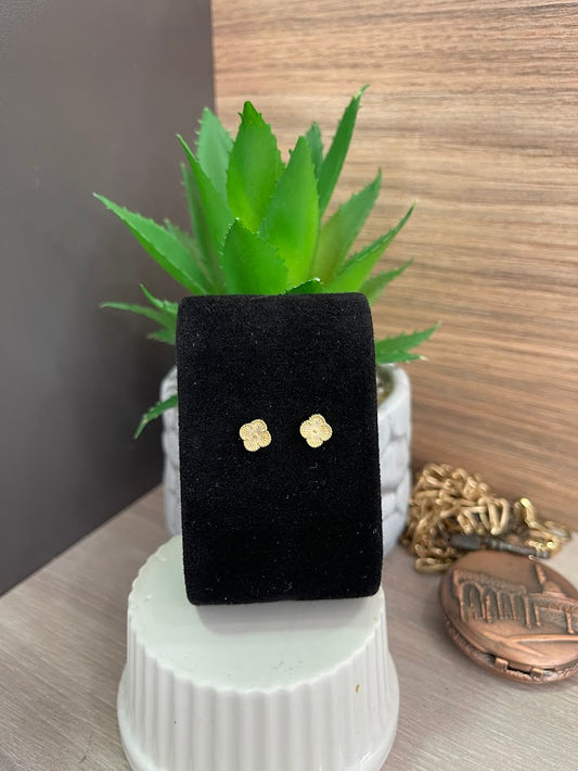 TOPO TREBOL DIAM 7MM ORO LAMINADO