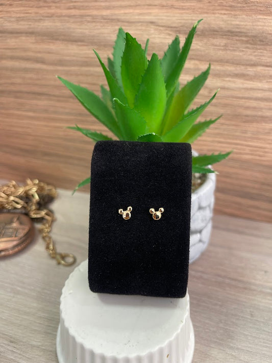 TOPO LISO CABEZA RATON ORO LAMINADO