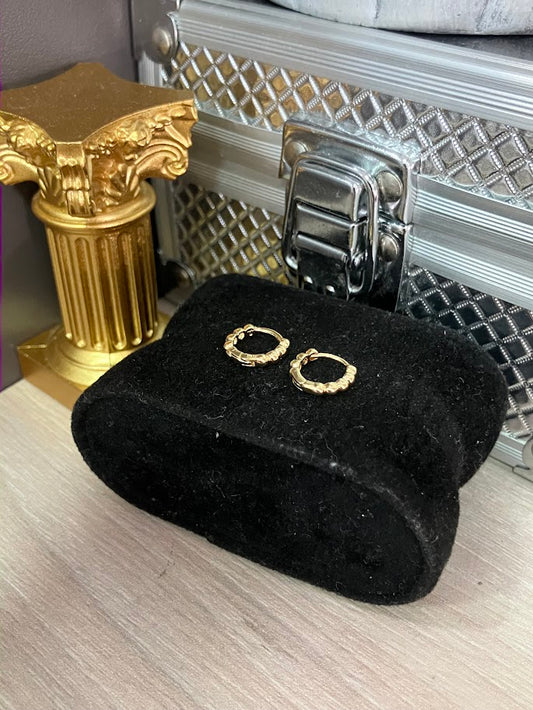 CANDONGA BALIN 12MM ORO LAMINADO