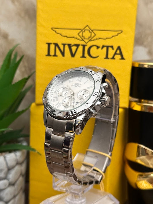 Invicta Dama Plateado Esfera Plateado