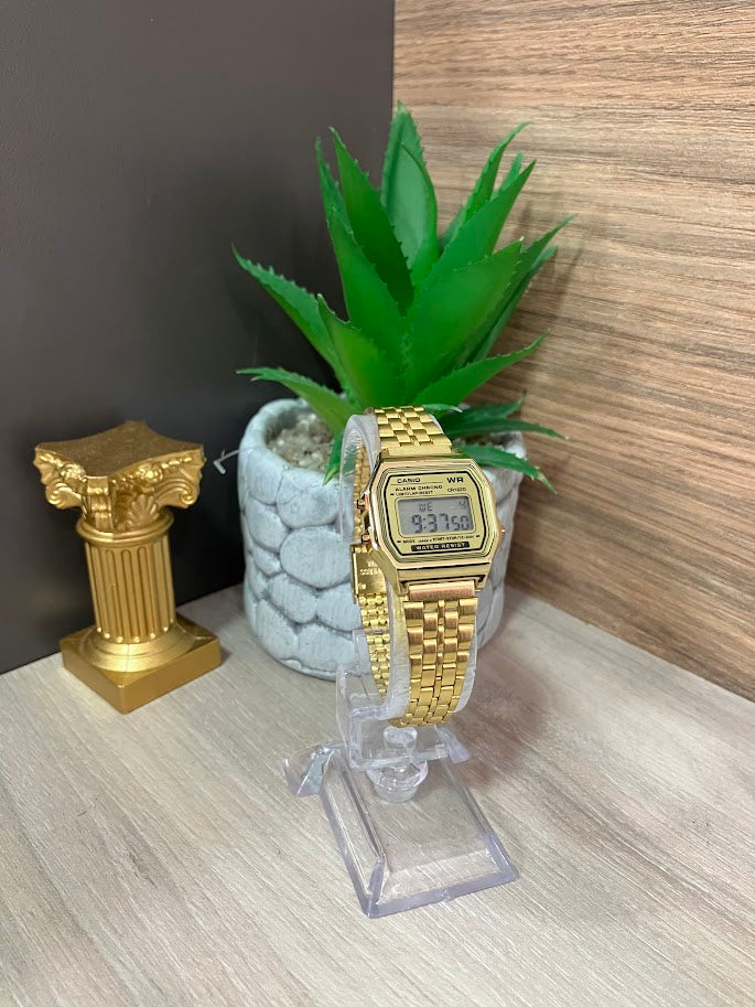 RELOJ CASIO DAMA DIGITAL DORADO
