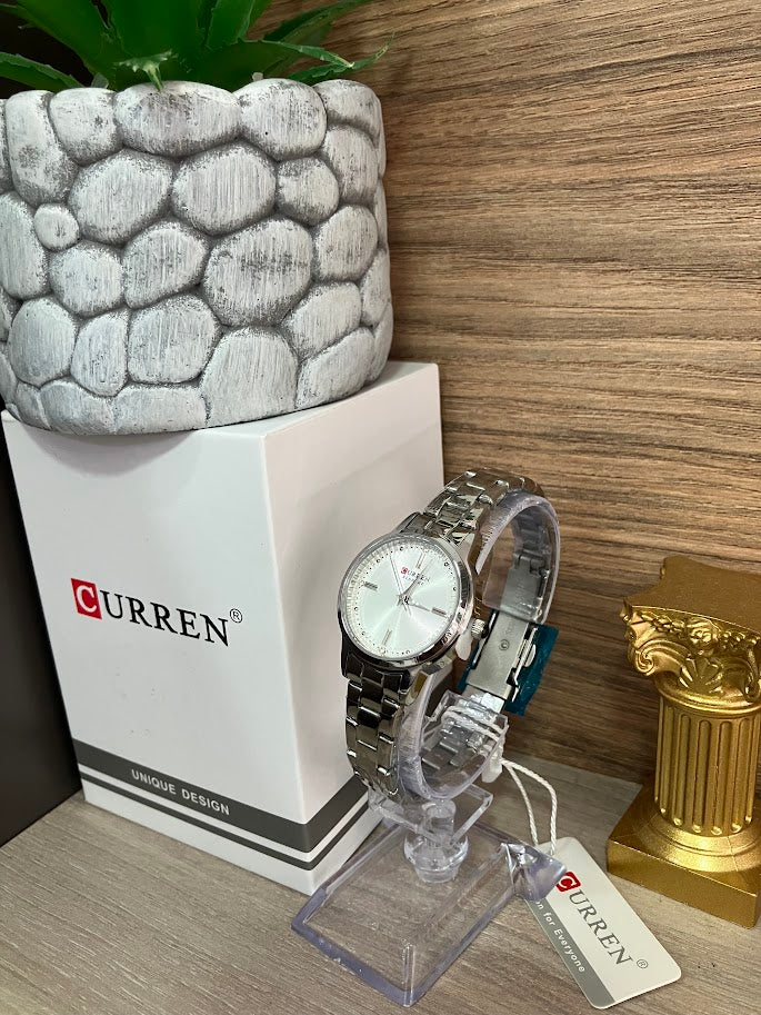 RELOJ CURREN DAMA PLATEADO