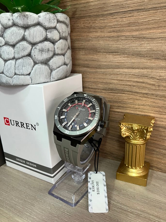 RELOJ CURREN DEPORTIVO CABALLERO GRIS