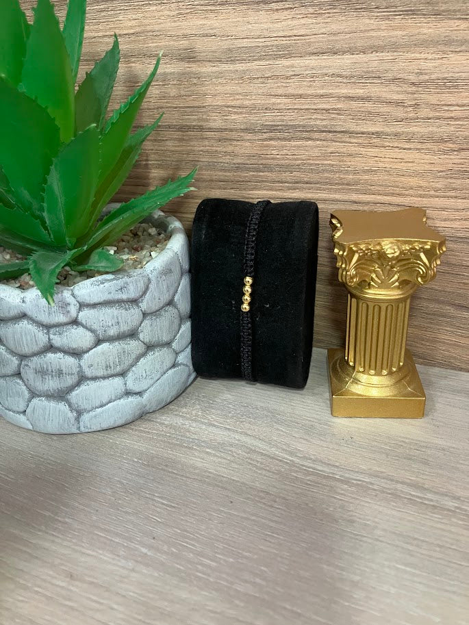 PULSO ORO LAMINADO X4 NEGRO