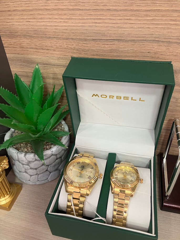 COMBO PAREJAS MORBELL DORADOS