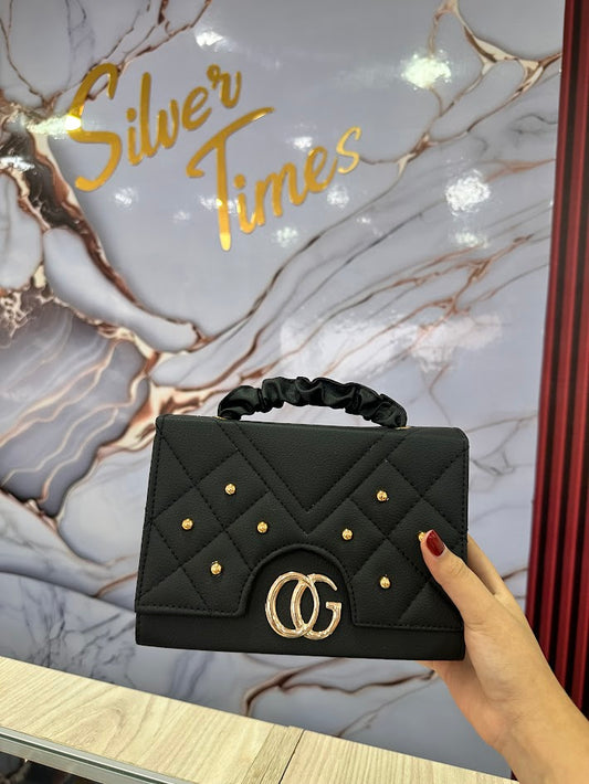 BOLSO DE MANO NEGRO OG