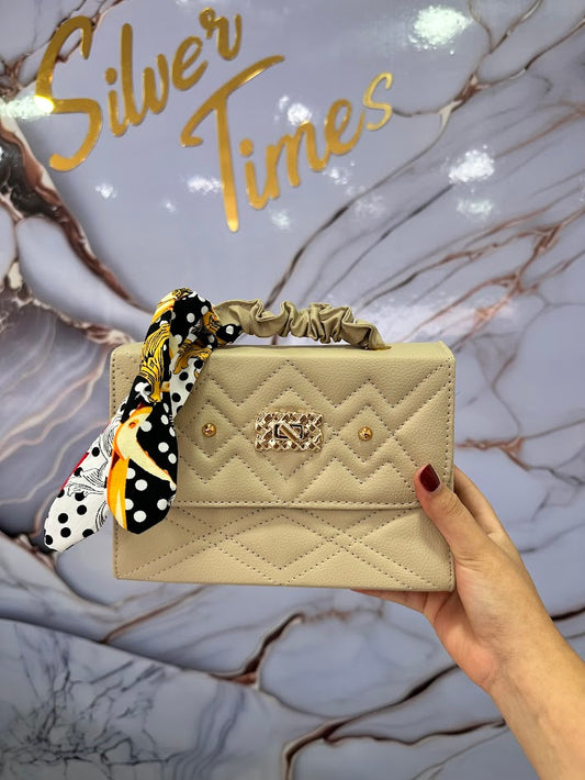 BOLSO VEIGE VIVOS DORADO