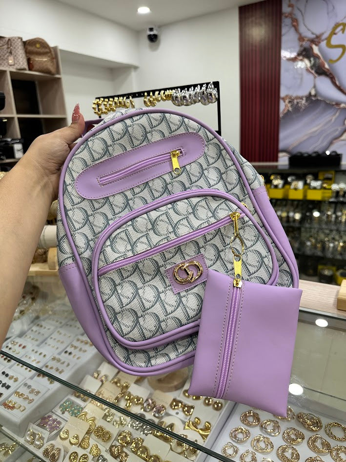 BOLSO DAMA MORRAL LILA