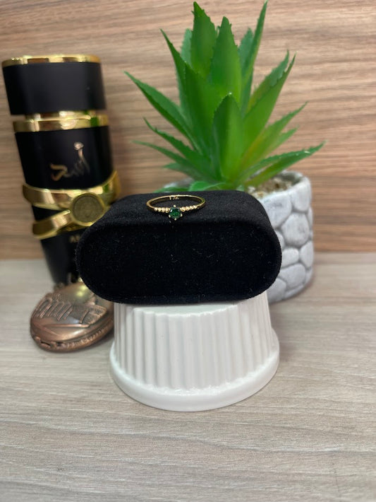 ANILLO SOLITARIO BALIN ORO LAMINADO