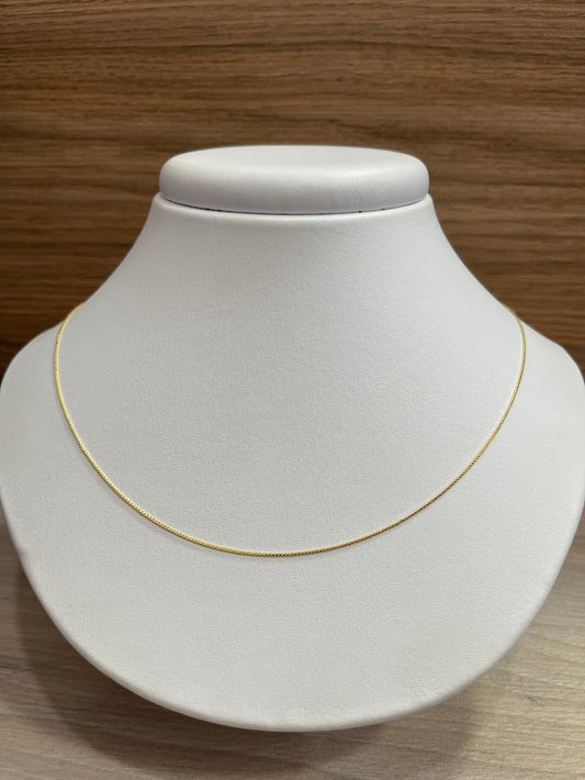 CADENA VENECIANA 50CM ORO LAMINADO