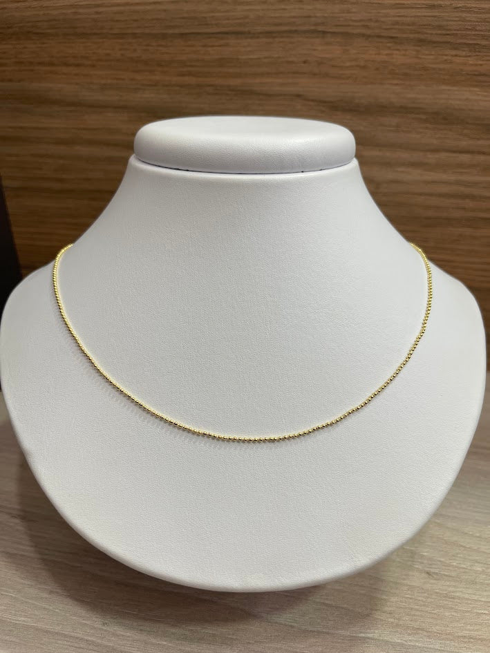 CADENA BALIN 1.2MM ORO LAMINADO