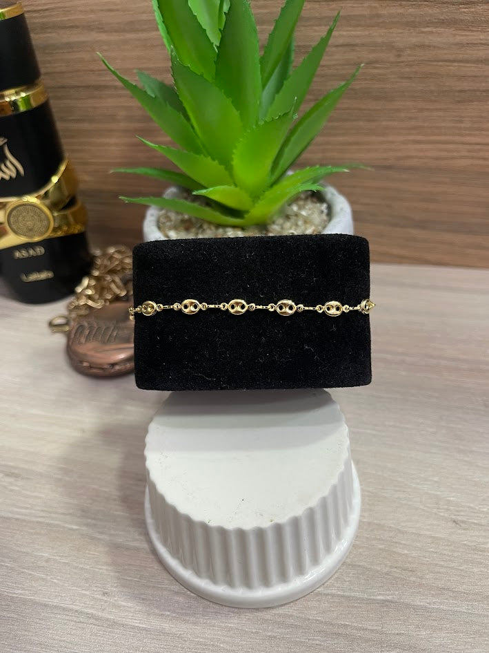 PULSERA GUCCI 18CM ORO LAMINADO