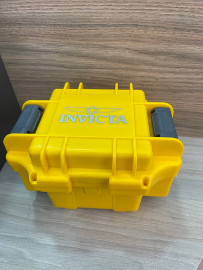 CAJA TIPO BUNQUER INVICTA AMARILLA