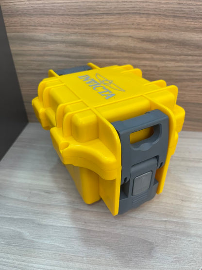 CAJA TIPO BUNQUER INVICTA AMARILLA