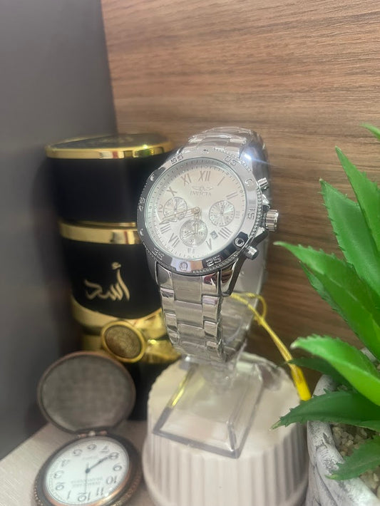 INVICTA DAMA TODO PLATEADO